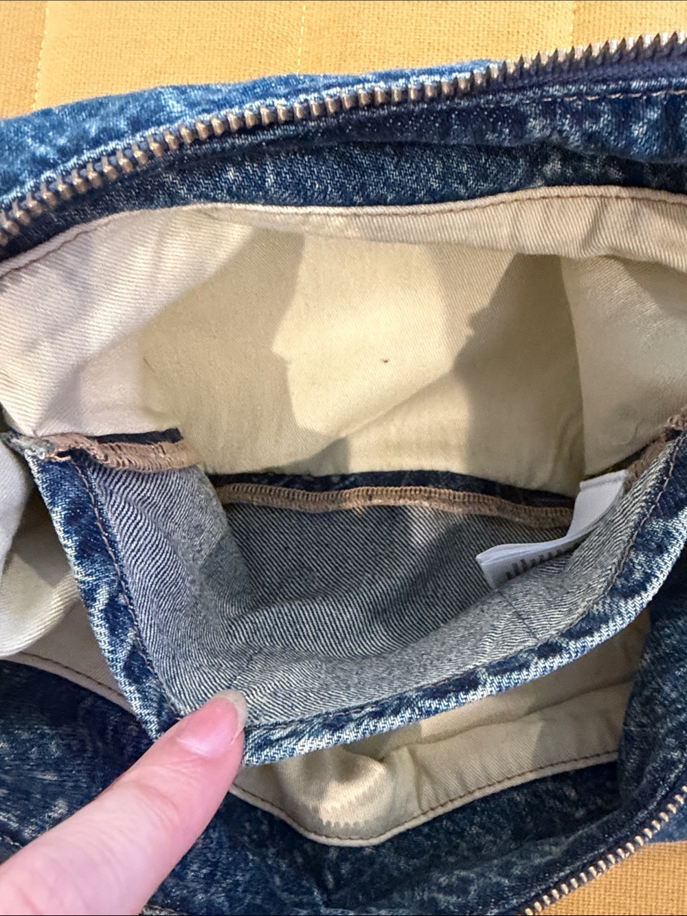 Spell Road Trip Denim Bandana Hobo Bag - Picture 7 of 9